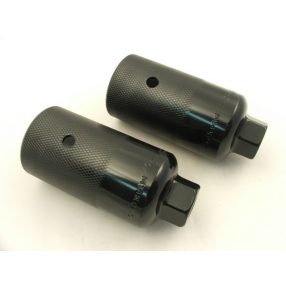 BMX 110X38 mm acél kilépő fekete