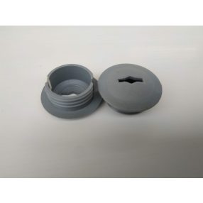 Hajtókar csavar takaró műanyag (szürke - párban)