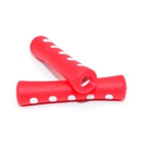 BikeForce vázvédő gumi bowdenházra piros