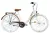 Biketek Feliz 28 kontrás városi kerékpár Latte