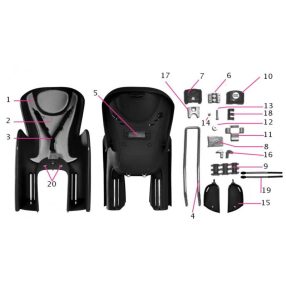 OK Baby Body Guard szíj lábtartó