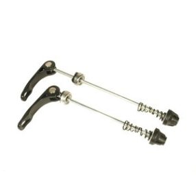 Velostar acél menetes gyorszár szett fekete