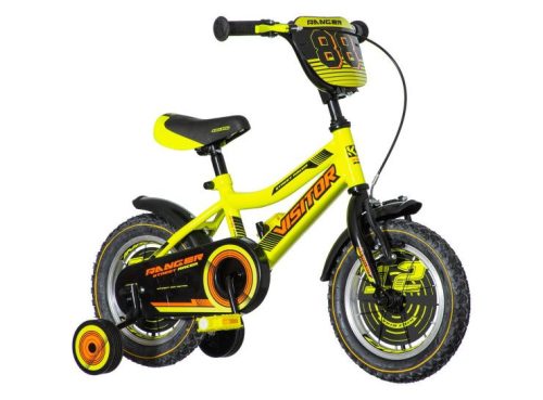 Visitor Ranger 12 sárga-fekete gyerek kerékpár